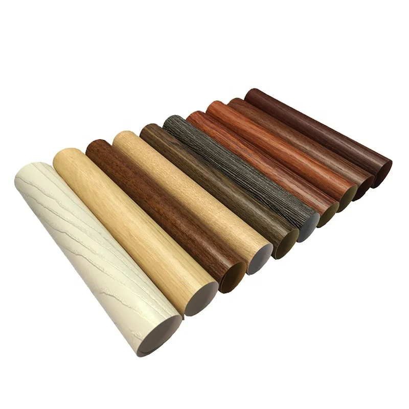 
Running durable Wood texture PVC furniture decorative film Membrane Pressing for door desk cabinets decoration 