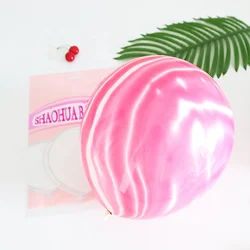 High quality cheap party decoration 4 colorful printed balloon marble balloon beautiful party balloon cloud