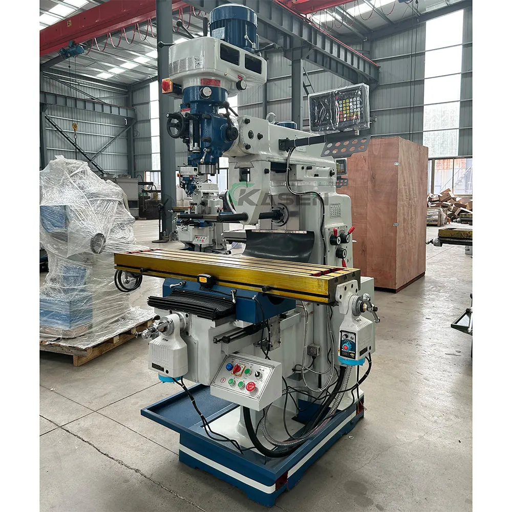 Vertical and horizontal turret milling machine 4HW 5HW high precision metal grinding and milling machine