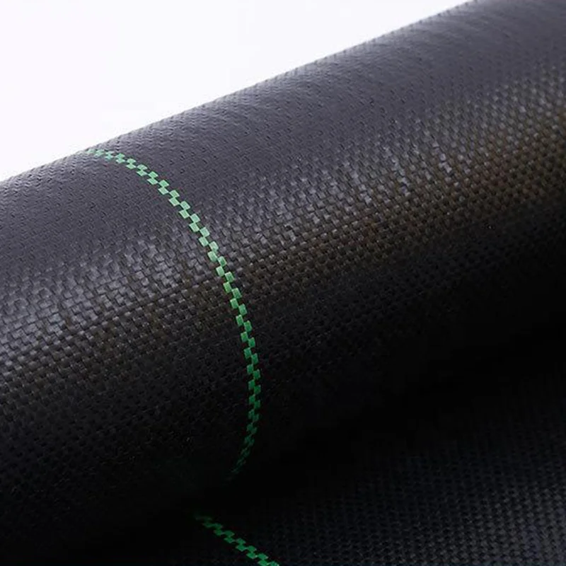 Factory price Polypropylene Woven Geotextile Plastic Woven Weed Control Mat / PP Ground Cover