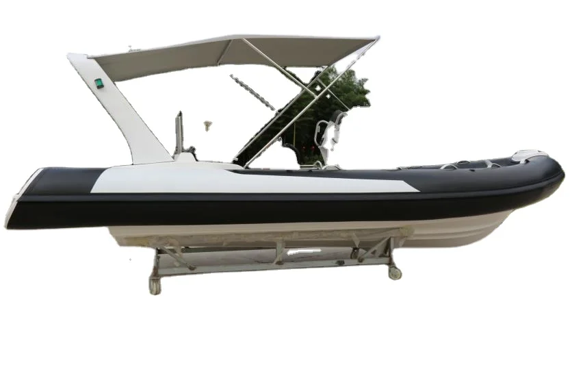 Plastic Rafting Hypalon Sport Cabin Cruiser Rigid Passenger Used Fiberglass Hull Floor Hovercraft Boat For Sale