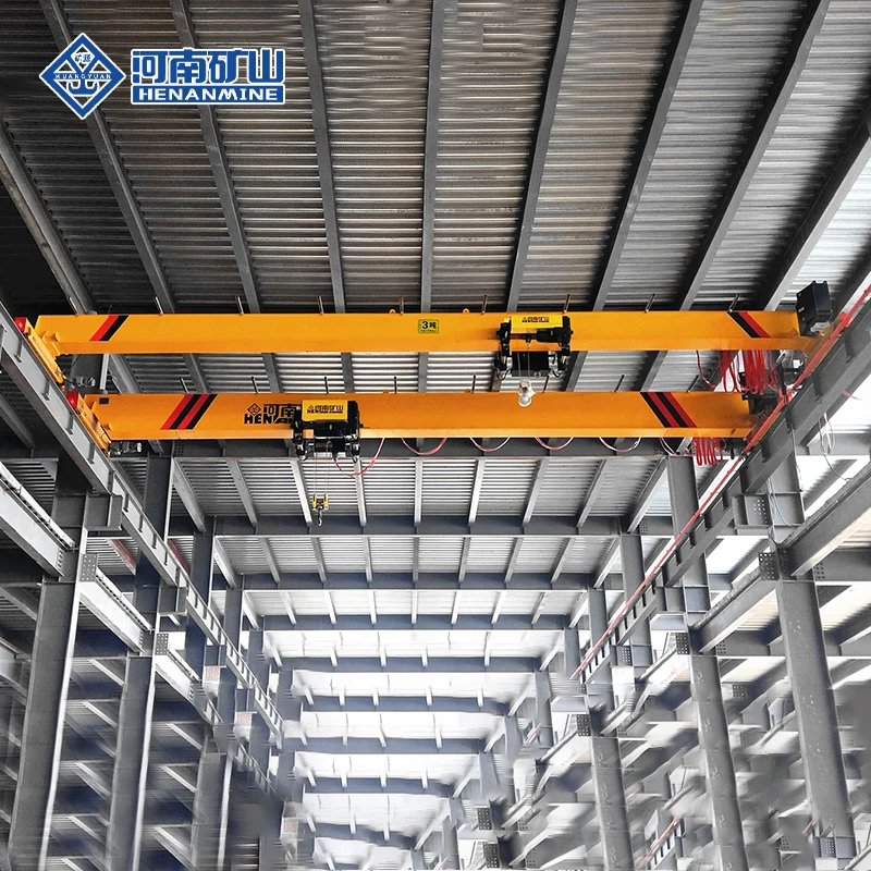 Henan Mine single girder European bridge crane 5 ton for warehouse
