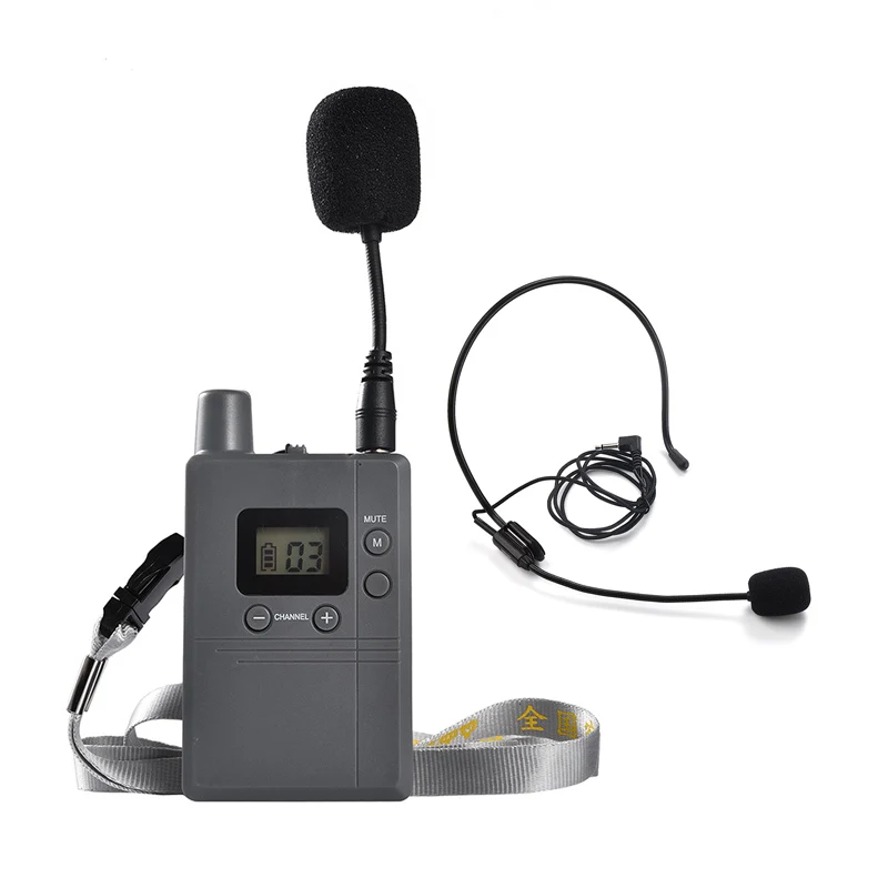 Wireless Museum Audio Whisper Radio Wise Tour Guide Court Interpretation System