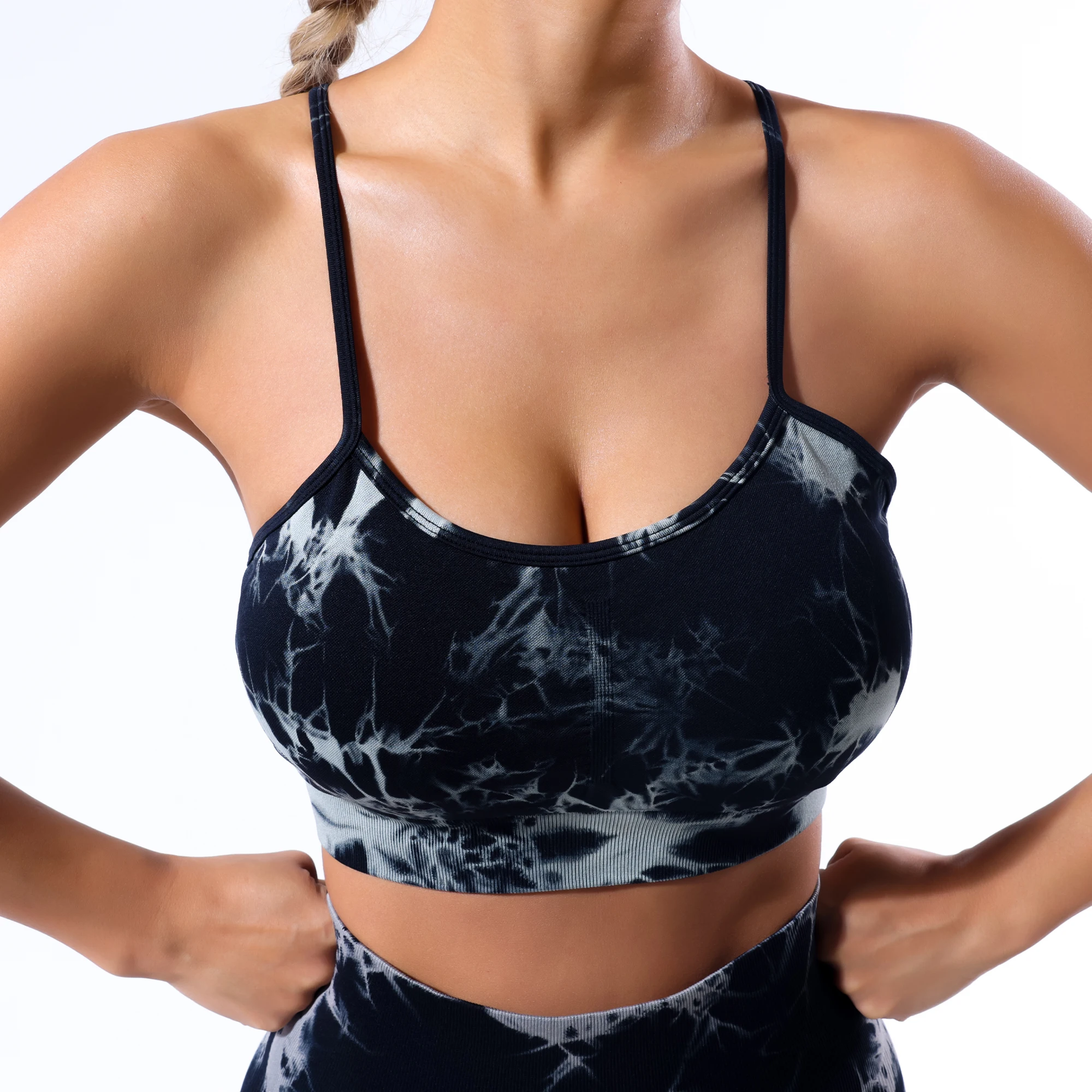 New Women Onesie Beauty Back One-Piece Onesie  Suit One-Piece Fitness Suit Gym Wear