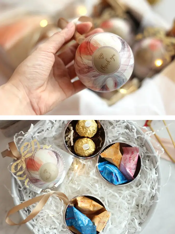 Factory Direct Wholesale round tine for candy and chocolate