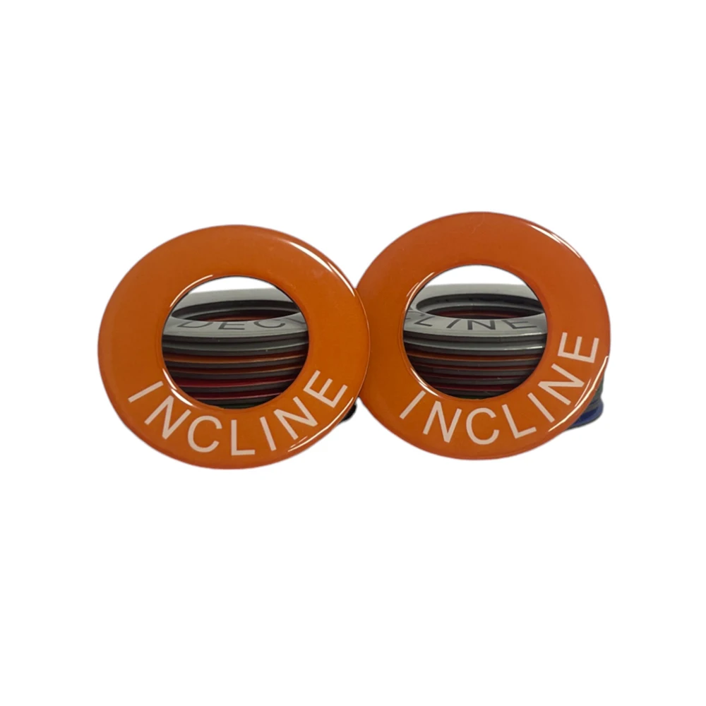 Power Squat Rack Magnets Identifier Rings for Bench Press, Squat, Overhead Press 10 Pcs