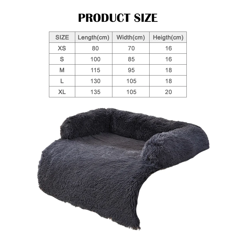 Drop Shipping Eco Friendly Pets Stuff Faux Fur Pet Bed Comfortable Luxury Washable Detachable Plush Dogs Sleeping Mat Fluffy