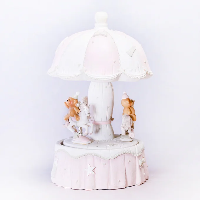 Jiayi Музыкальная шкатулка на заказ карусель музыкальная Merry-go-round