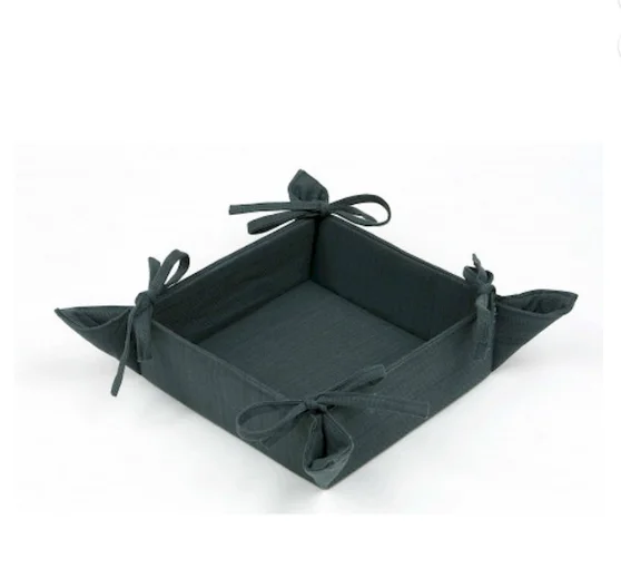 Fashion Style Bread Proofing Basket Baking Square Washable 100% Cotton Polyester Home Kitchen Restaurant Cotton Bread Basket