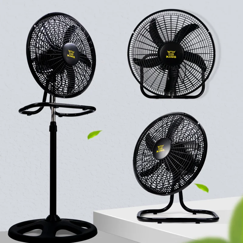 18 inch Pedestal Fan 5 Blades Metal Stand Fans Ventiladores Ventilador De Torre Ventilateur