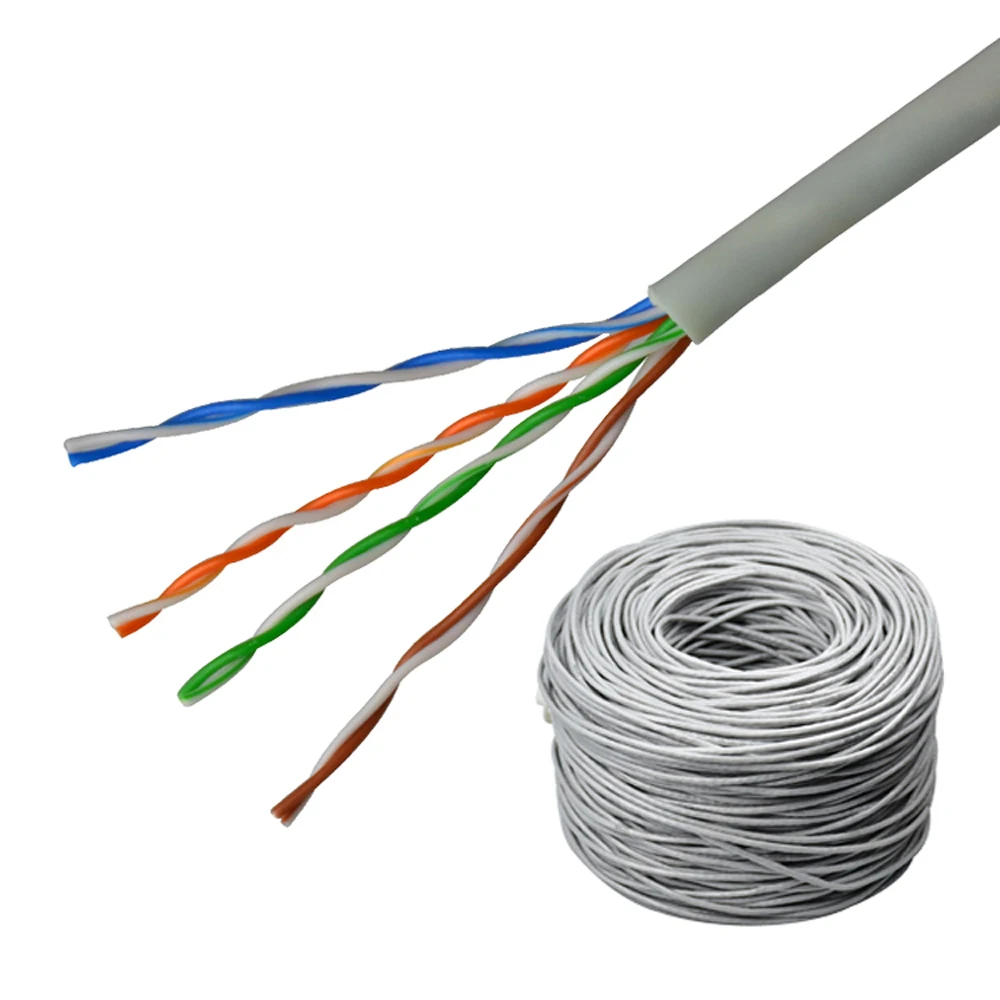 
SIPU 305m lan cable wire price per meter utp cat5e cable for Internet network 