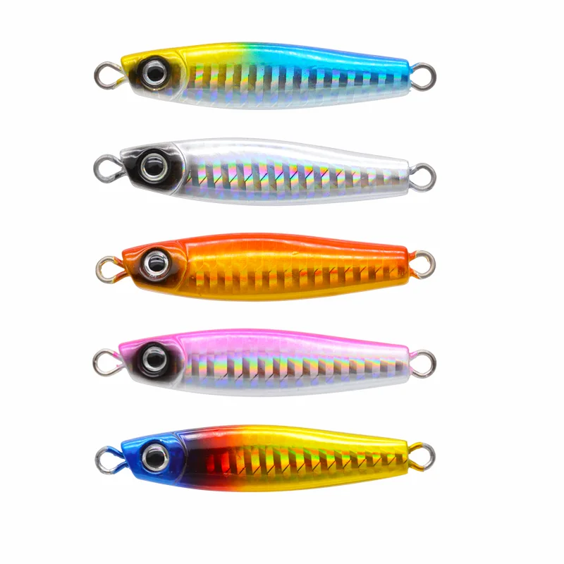 JIGGINGSOUL-OEM27A-28g40g Artificial Bait casting Jig Fishing Saltwater Jigging Lure  Shore Casting lure Bass Fishing Bait Maria