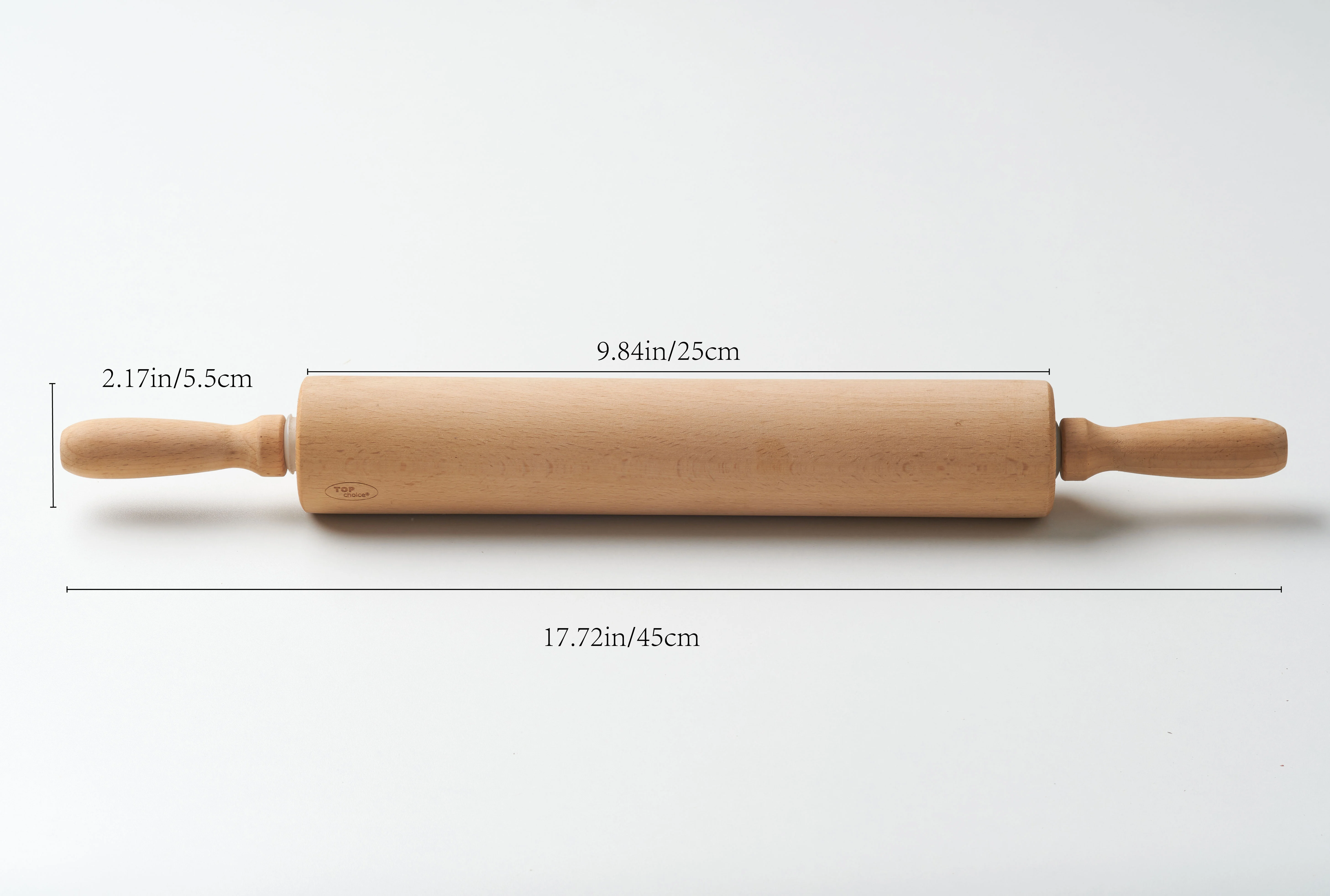 Wholesale high-quality custom non-stick wooden dough for cake baking rolling pin