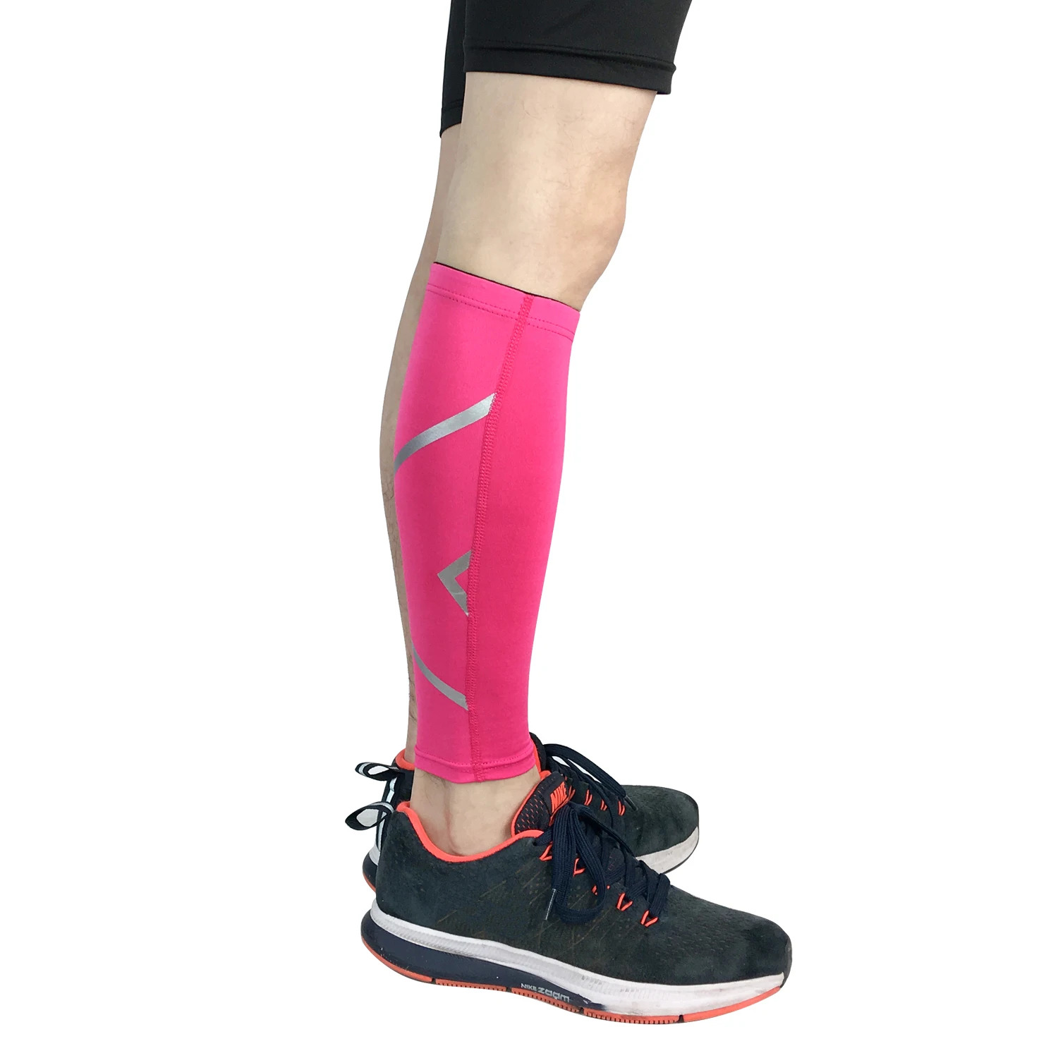 Comfortable Stretch Running Basketball Cycling Long Riding Fitness Exercise Sports Compression Calf Leg Supports Cover Sleeve