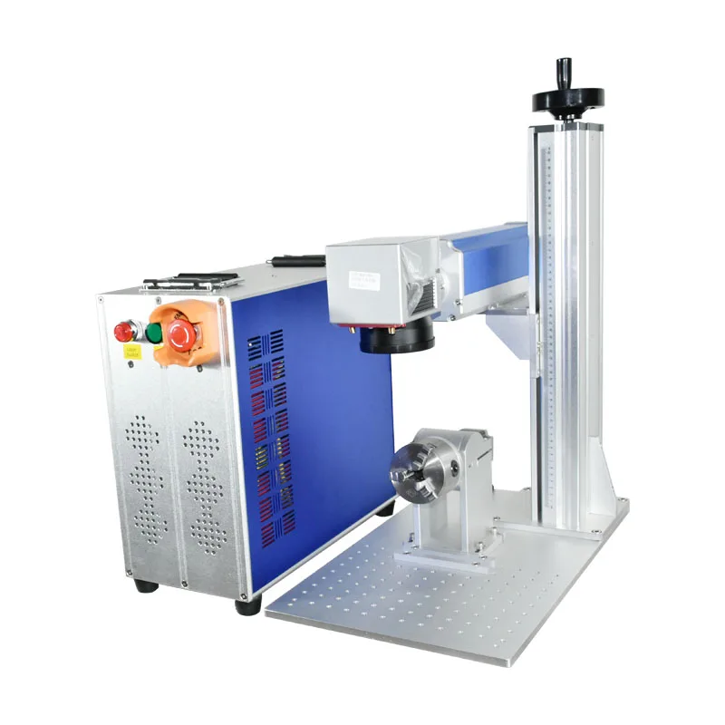 20W 30W 50W 60W Optical Fiber Laser Marking Engraving Machine