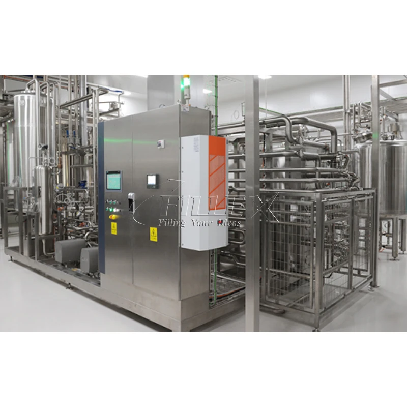 Aseptic Tubular Ultra High Temperature Sterilizer Automatic UHT Sterilizer For Milk Juice beverage filling line