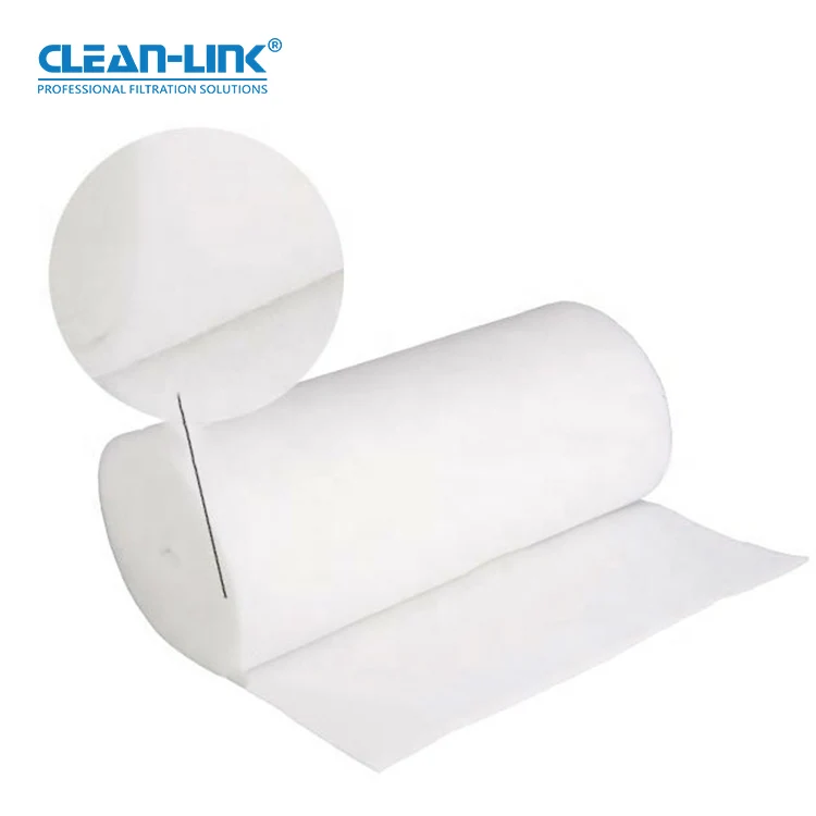 Eco friendly filters ceiling floor Spray Booth Ceiling Filter Media filter cotton