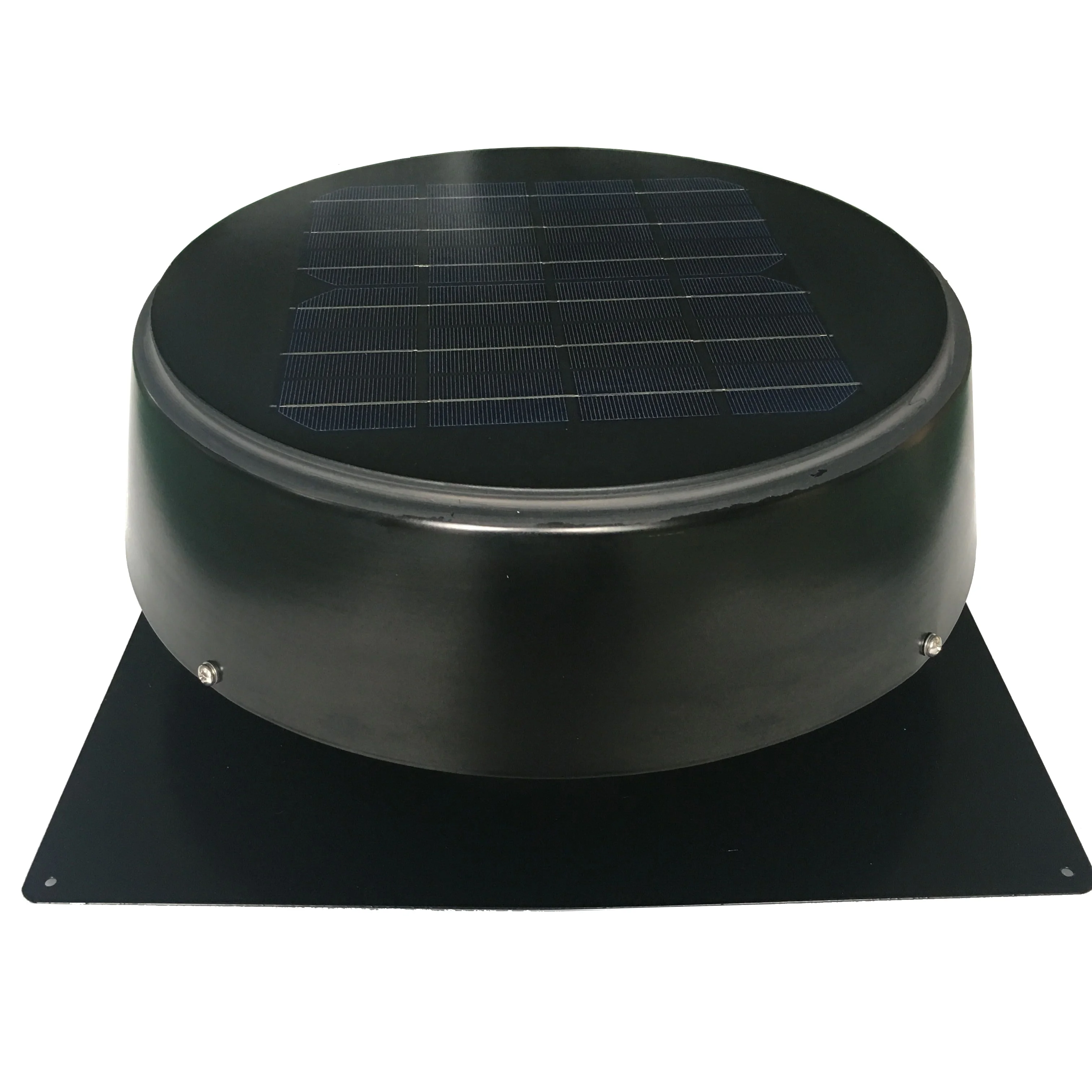 10w solar attic ventilation fan with brushless DC motor for garage , shed , greenhouse
