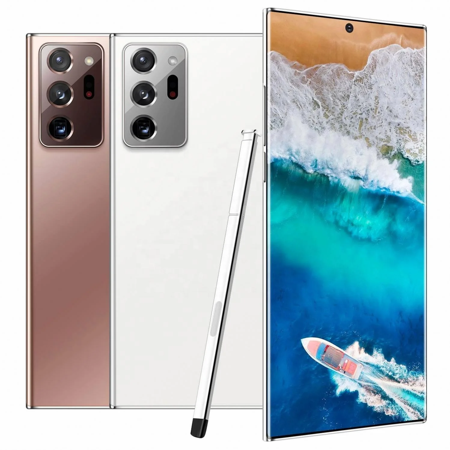2023 Wholesale New Unlocked Note20  10 Core Smart Android Cell Phone 6.9 inch 3G+32G Mobile LIYUN Phone With Stylus Pen