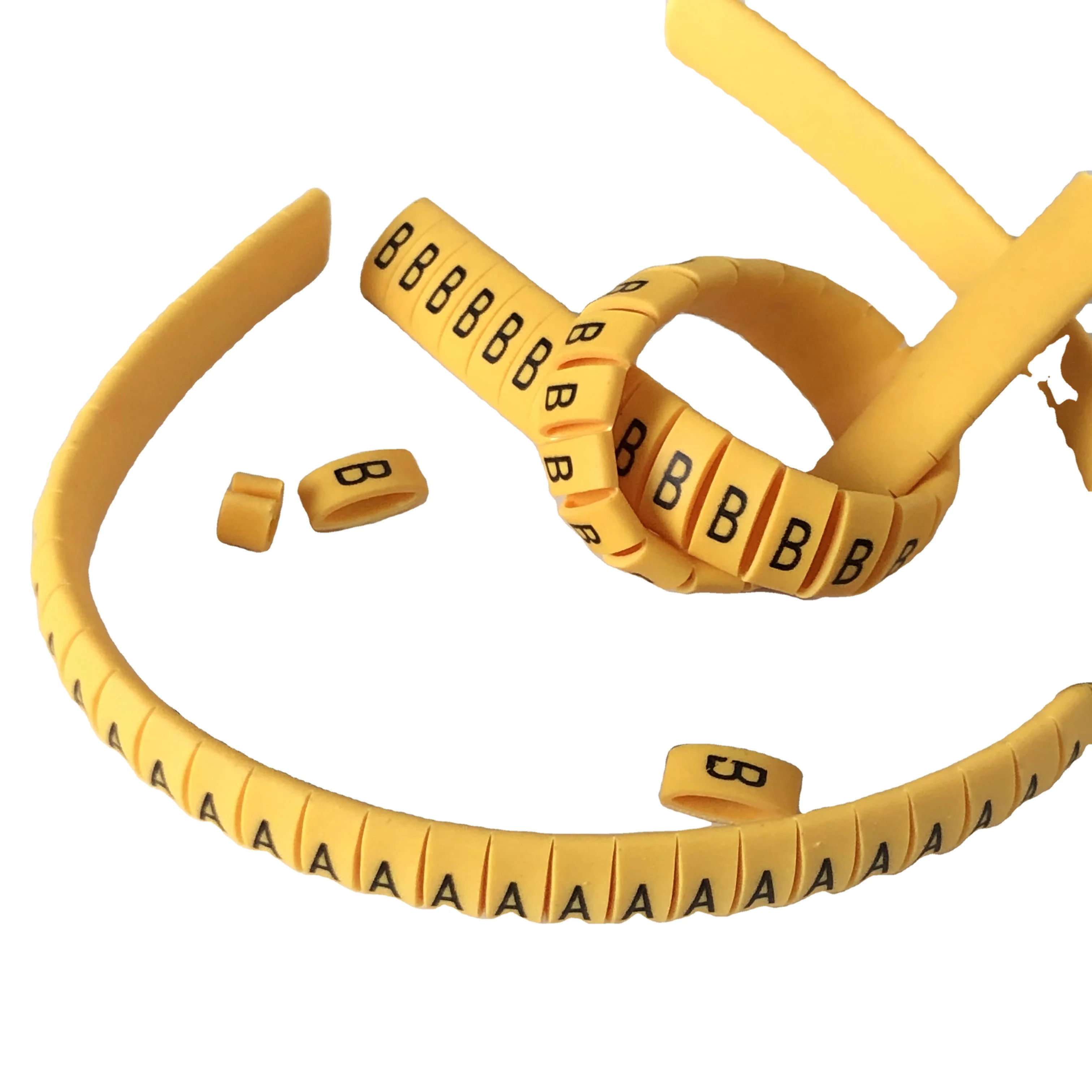 EC Type cable marker cable label sleeve wire maker number cable label