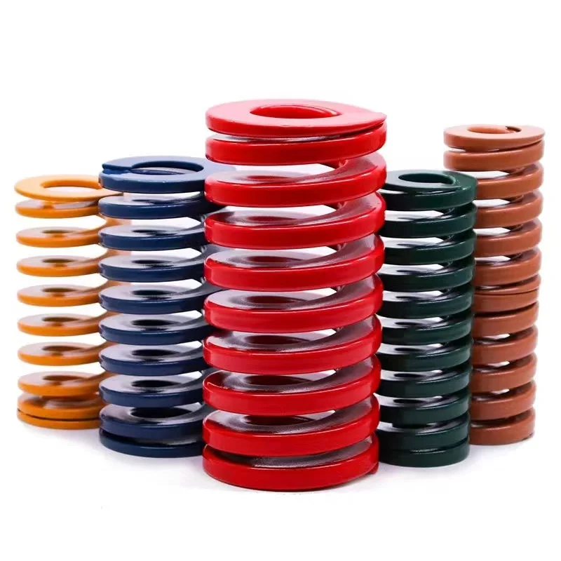 ISO 10243 European standard rectangular 55CrSi alloy steel rectangular die spring