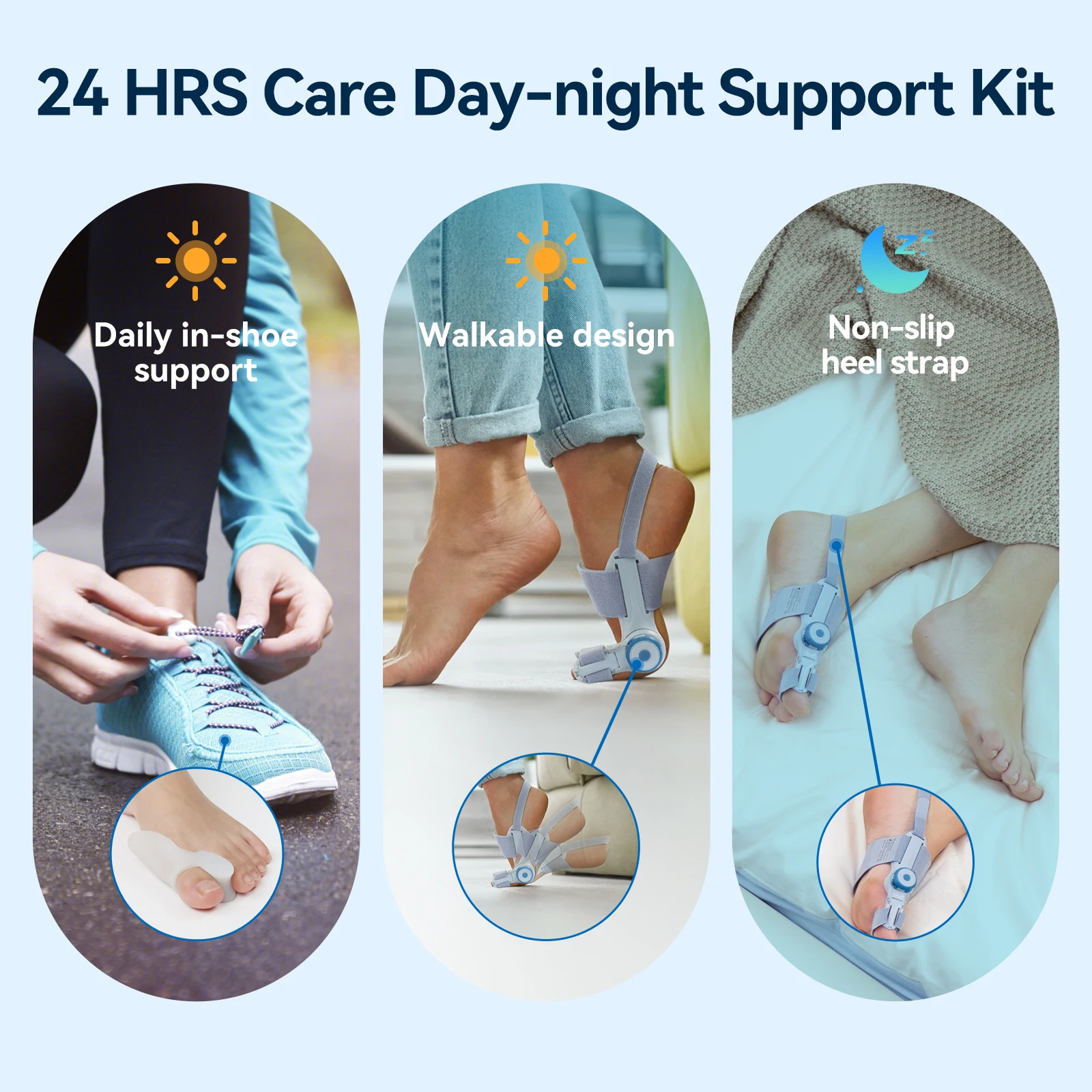 Hospital Halux Hallux Flexible Coach Toe Tech Straightener Love Tool Correct Corrector Big Inventions Alicates for Toes