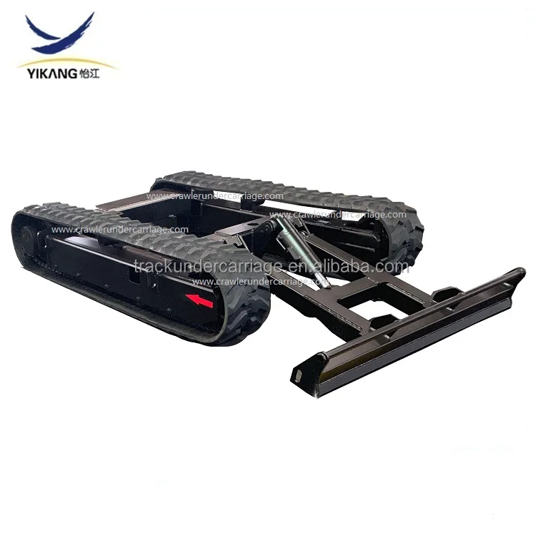 High Quality Compact Crawler Undercarriage for Hydraulic  mine core auger water well drilling rig machines equipment parts