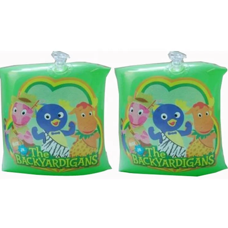 Custom Animal Picture Adult Kids Inflatable Swimming Armbands Intex