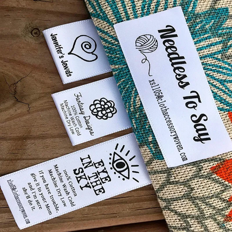 
Custom garment wrapping tissue paper adhesive stickers 