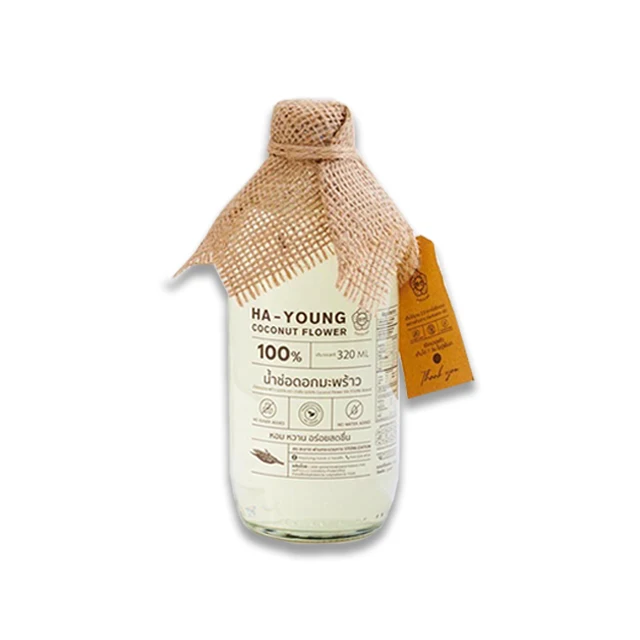 Ha Young Coconut Flower Water Drinks 100 % Natural Scent Delicious Original Taste & Healthy for All Ages Wholesale from Thailand