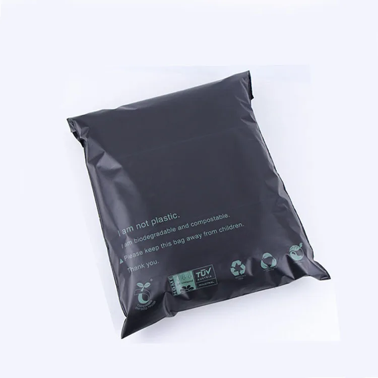 Shipping Courier Mailing Clothes Packaging Biodegradable Composable Poly Mailer Eco Friendly