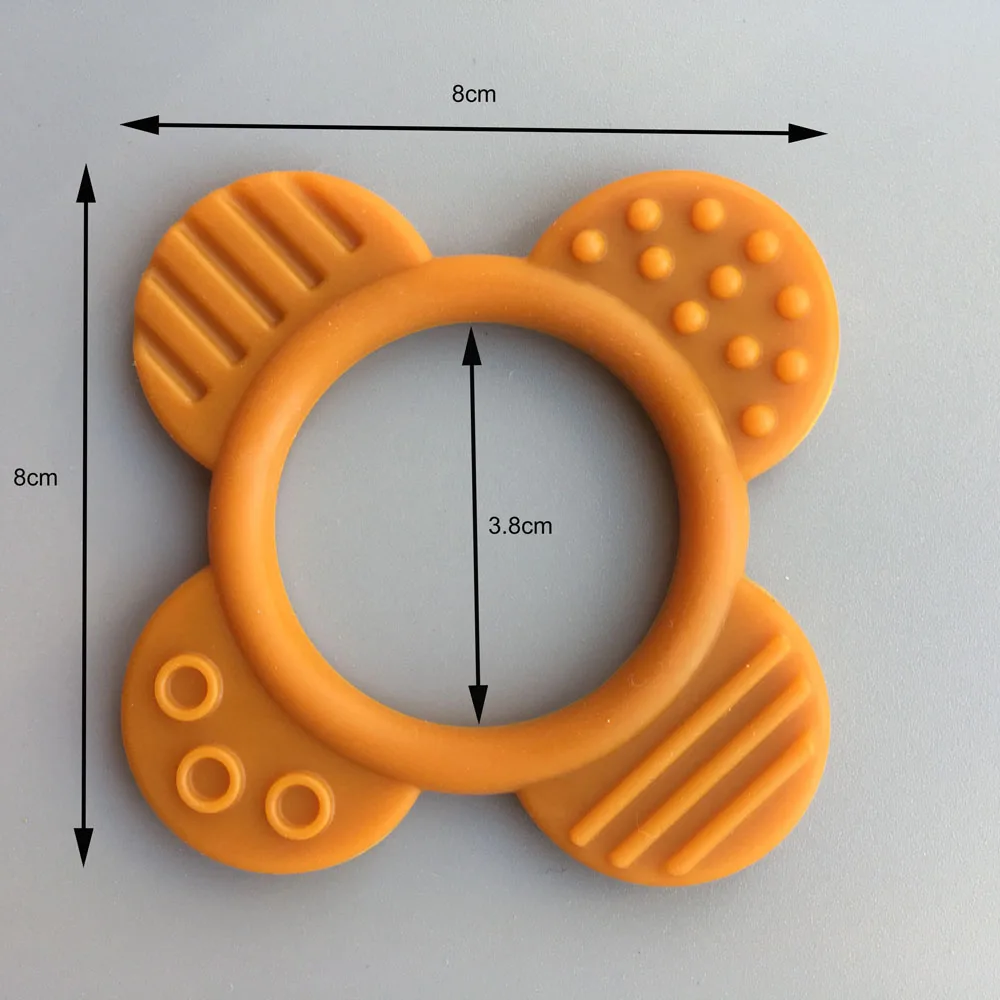 2020 NEW silicone teether strap,ice gel teether keys,baby toothbrush teether