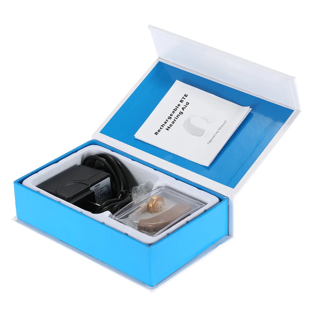 BTE Ear Aids Sound Amplifier Invisible Tube Digital China Mini Hearing Aid