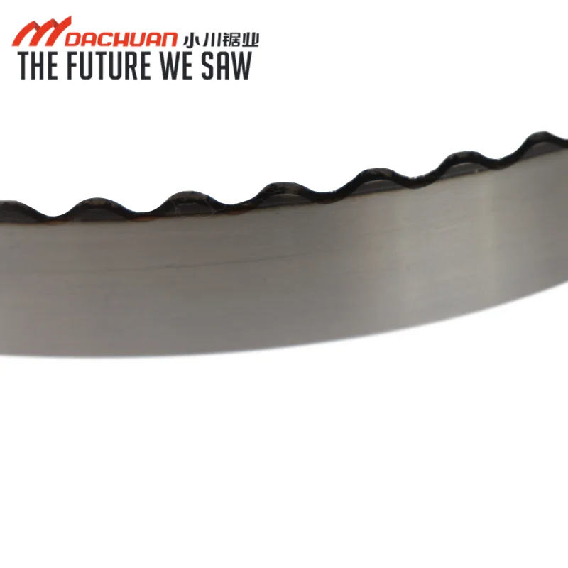 Paper Band Knife Saw Blades Cardboard Bandsaw Blade Band Wavy Knife Saw Blades For Paper Cutting 0.65 x 20mm