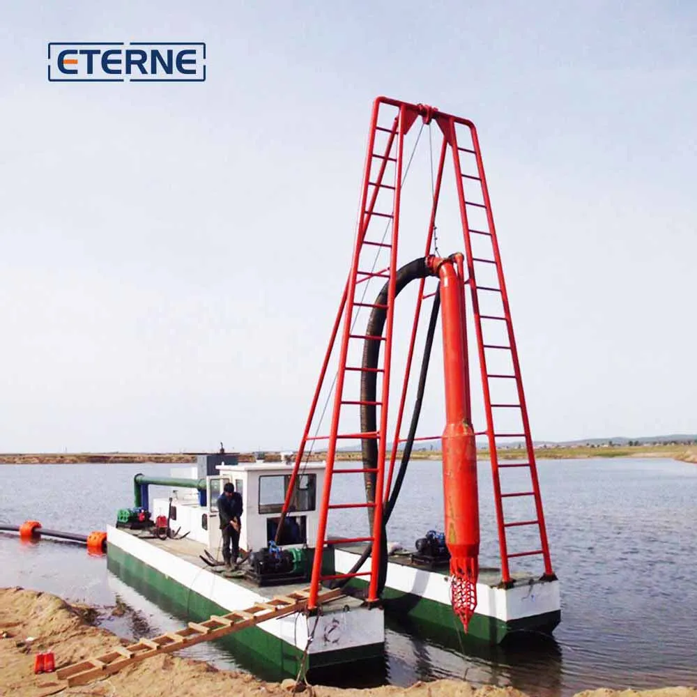 Easy Operation Sand Mining River Sand Pump Machine Jet Suction Dredger for Sale