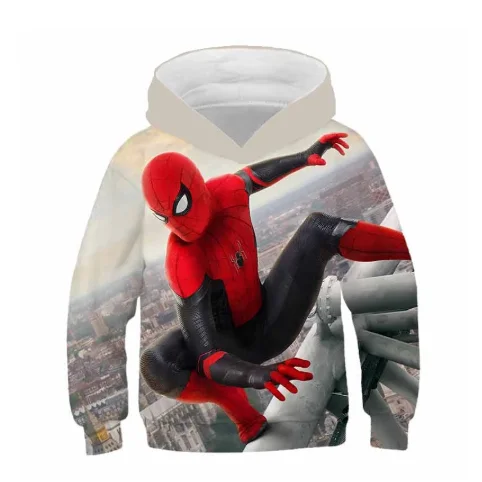 Children Cool Harajuku Pullover Hip-Hop  Cartoon Hoodies Super-Hero Hulk Clothes Boy Girl 3D Sweatshirt Kid