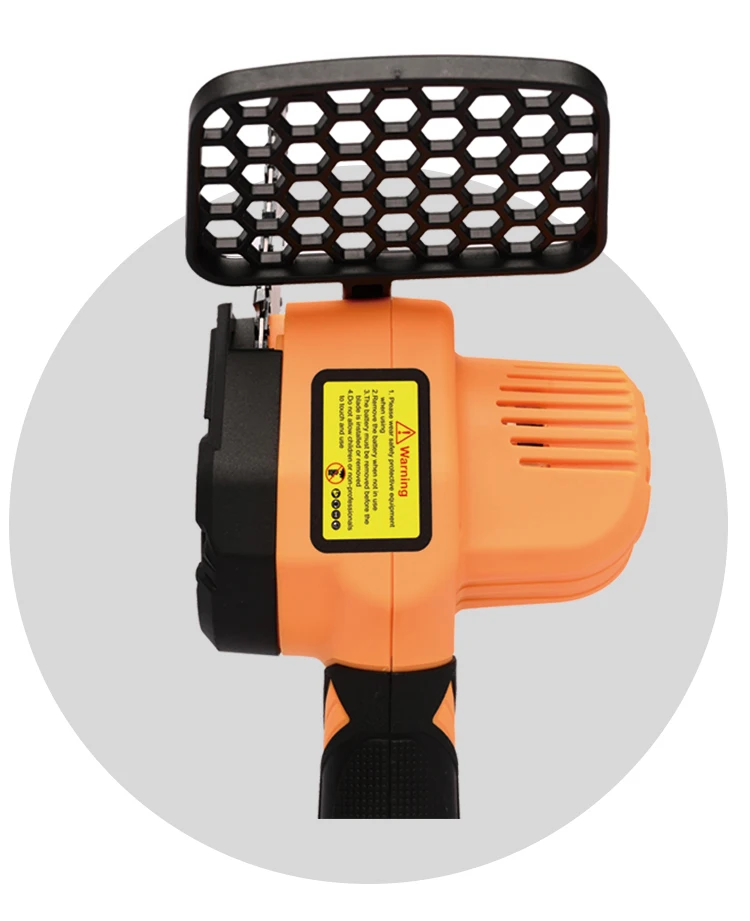 
PUXKJ Mini Chainsaw Hand-held Powered Electric Chain Saw, Small Cordless Battery Chain Saw for Courtyard Branch Wood Cutting 