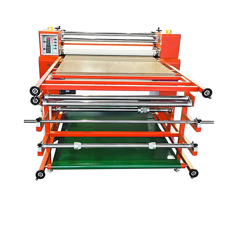 Roller heatpress machine rotary transfer sublimation