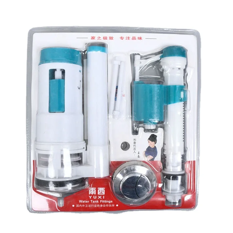 Cheap price dual flush plastic wc toilet accessories manual plastic wc toilet tank fitting