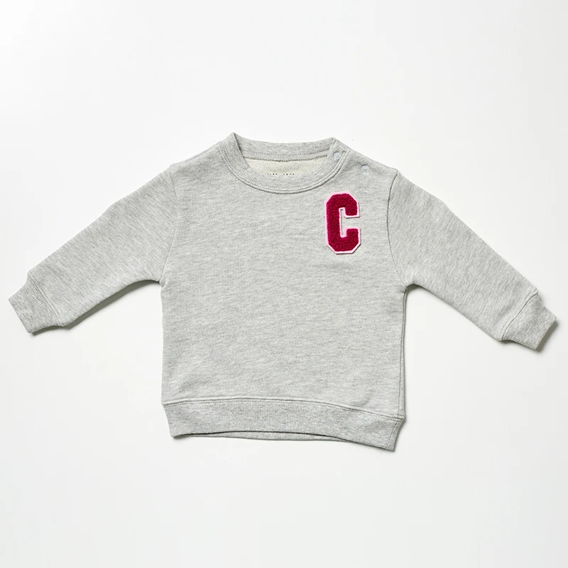 
Mommy and baby matching winter clothes custom logo sweatshirt mommy and me outfit clothes 