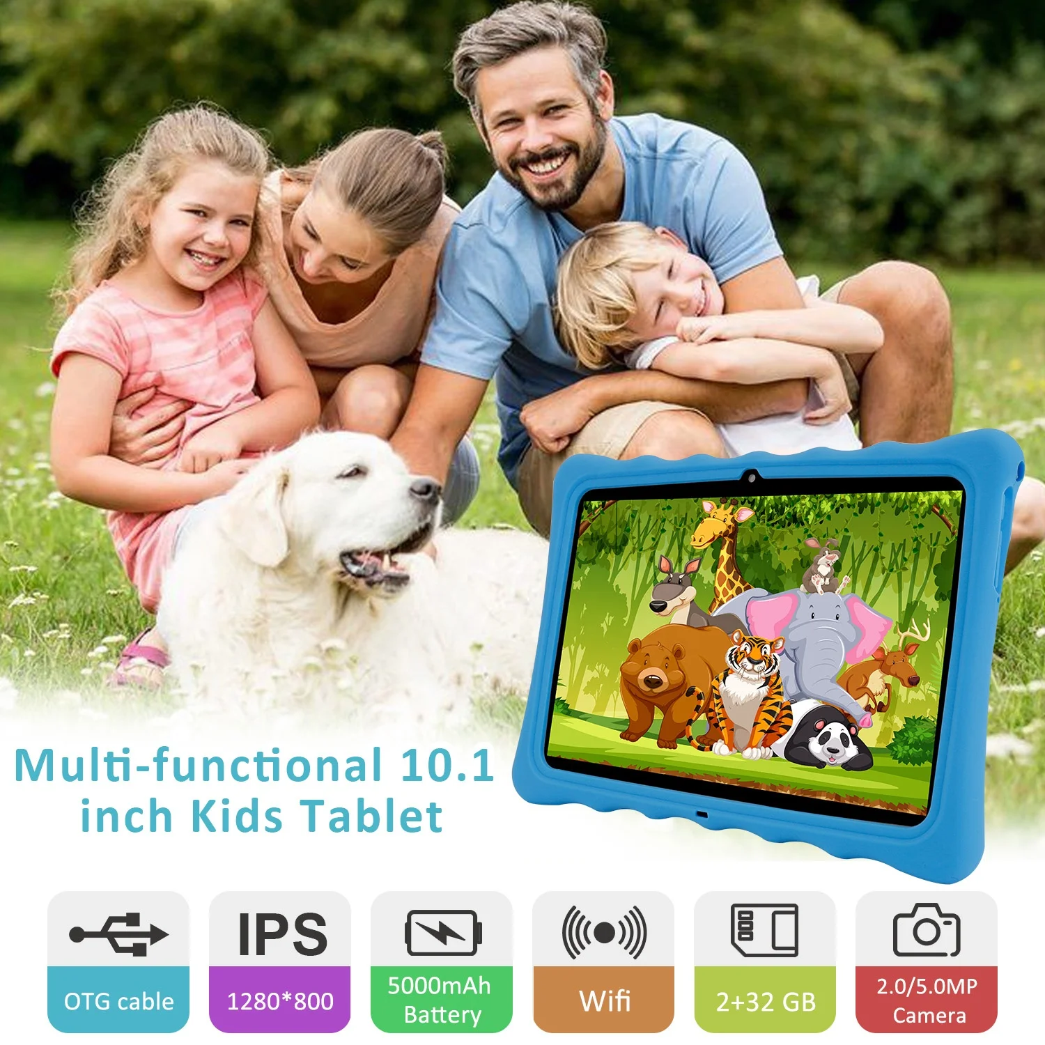 Tablet And Phone 10 Inch Touch Screen 3G Gift For Children Learning Educational Drawing With Silicone Case  Android 10 Tablet PC