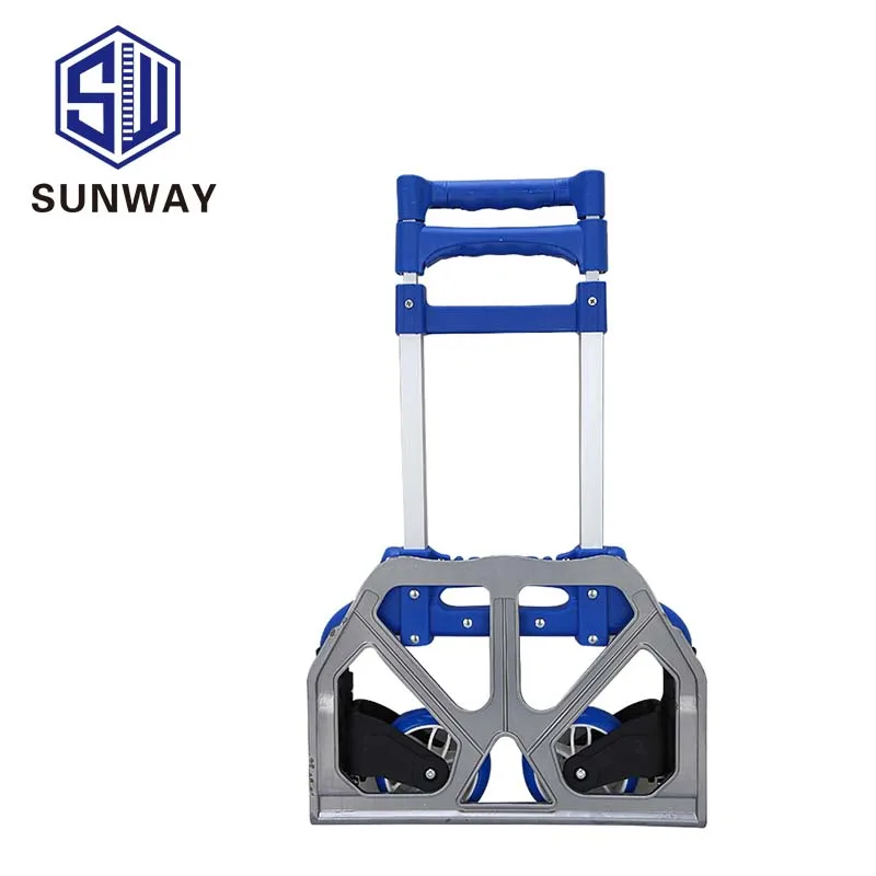 Дешевая алюминиевая тележка для багажа телескопическая складная