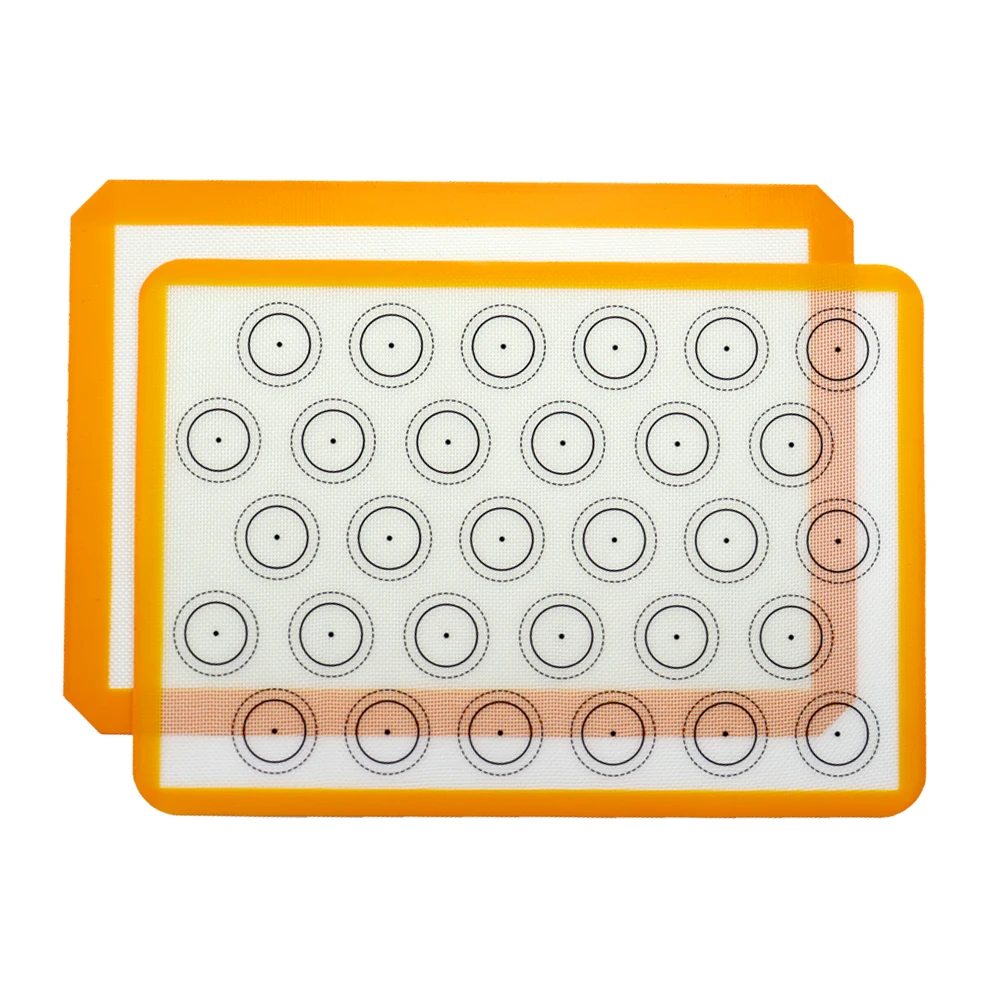 hot selling 2024 silicone baking mat non-stick silicone cooking mats pads heat resistant macaron mat