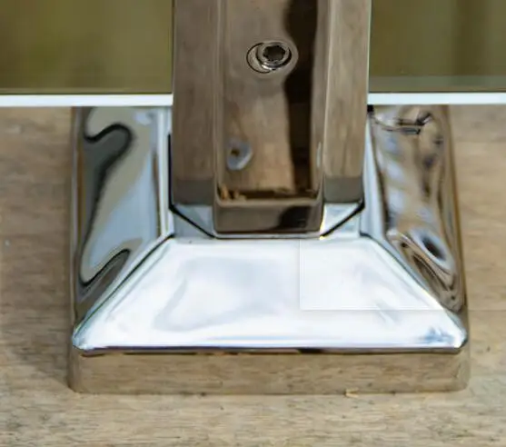 glass stair glass  railing  stainless steel spigot pool fencing spigot