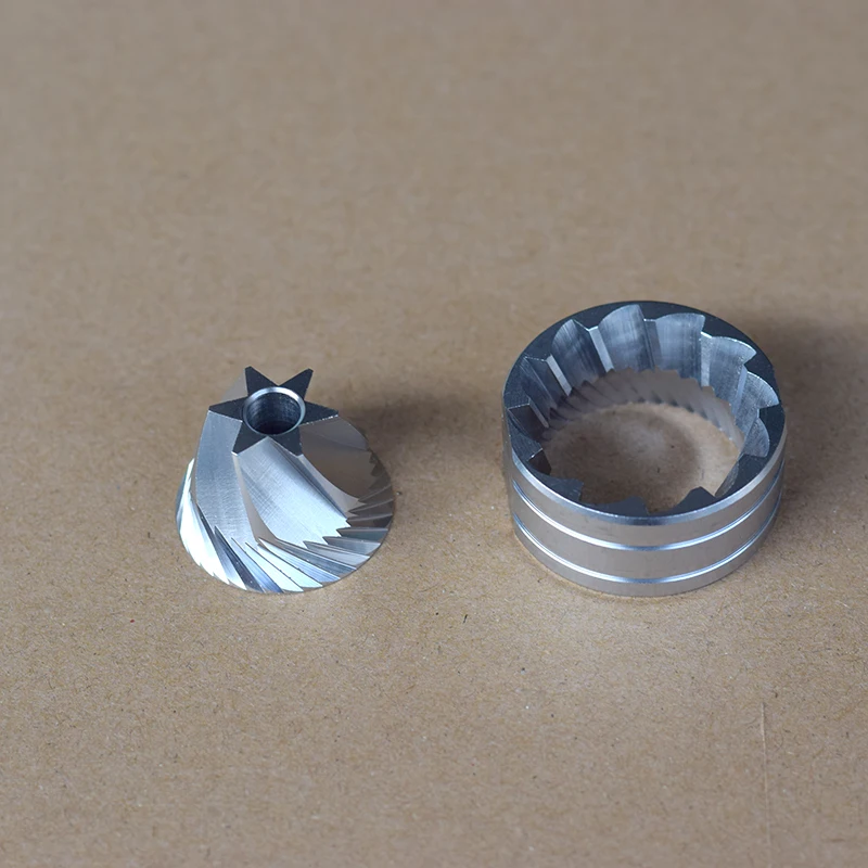 420stainless steel 38mm Burrs 6 core Compatible With Timemore Chestnut C2 Coffee Grinder stainless  steel grinding core