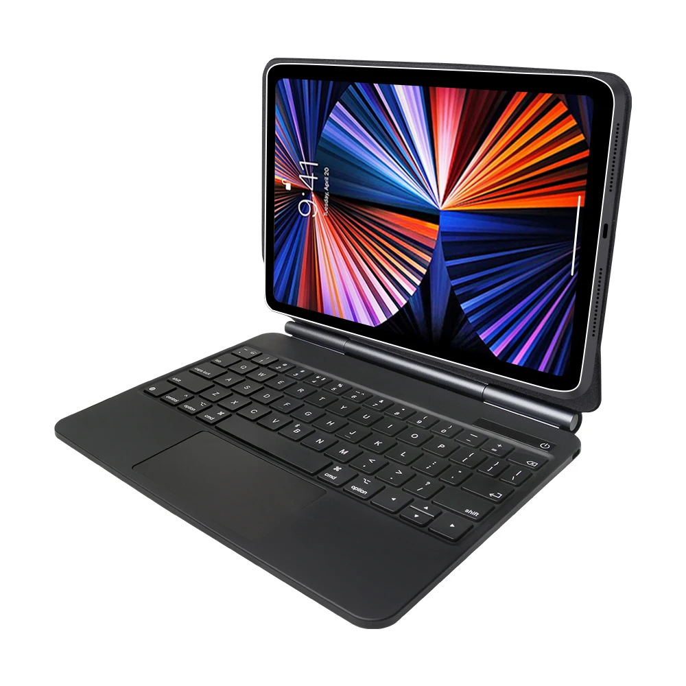 Magic Keyboard case for iPad Pro 12.9 2021 for iPad Pro 5th 4th 3rd Gen Stand Magnetic Case Touchpad Keyboard cover