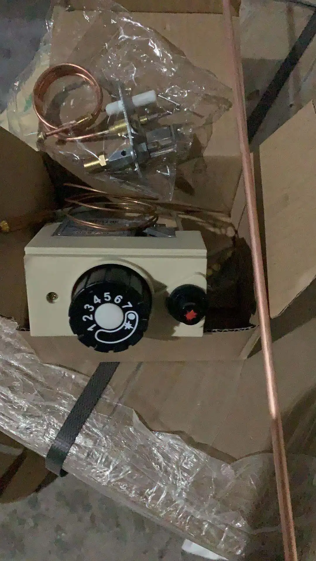  Клапан контроля температуры газового