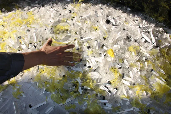 Medical Plant Waste Small Size Shredder Machine