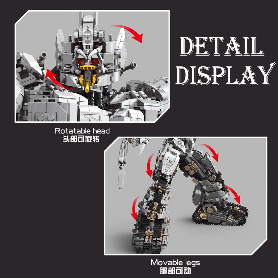 Король 6012 из серии фильмов деформация автомобиля Megatronis подвижная модель маленькие частицы конструктор головоломка игрушки для детей