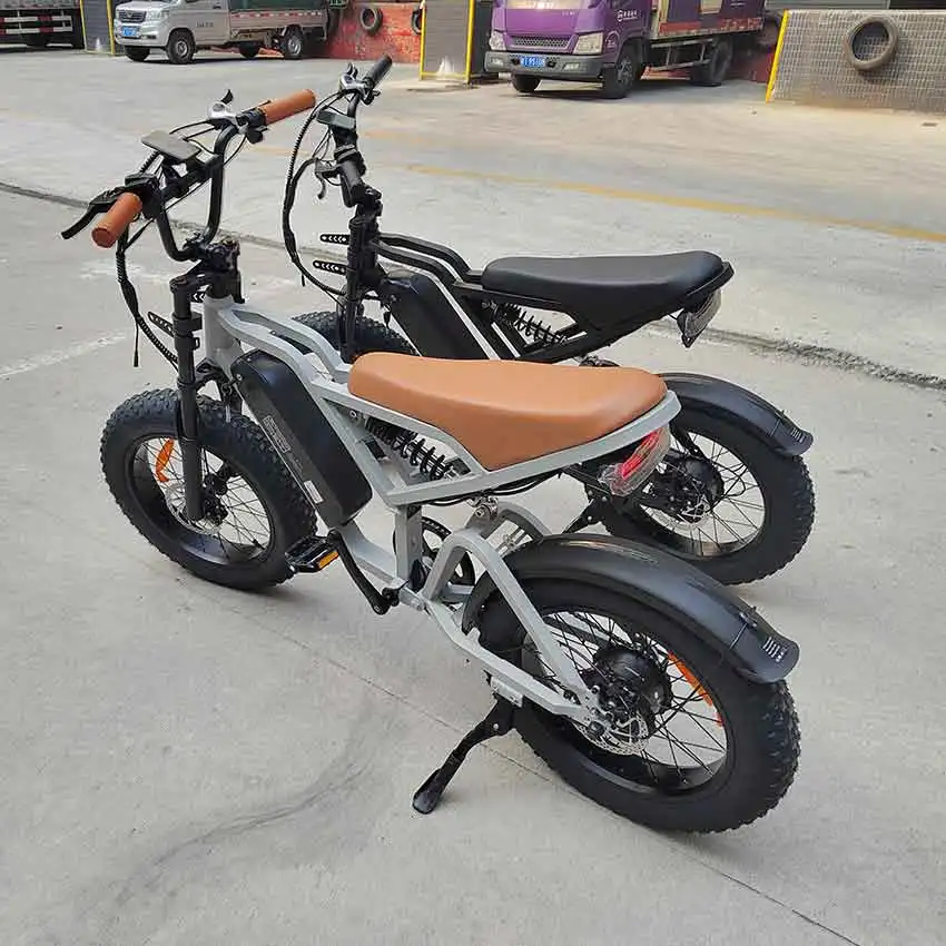 Poland Warehouse SAIBAIKE 20 inch 48V 15Ah lithium 250w 750w Motor Fat Tire Mountain City Pedal Assisted Electric Bike